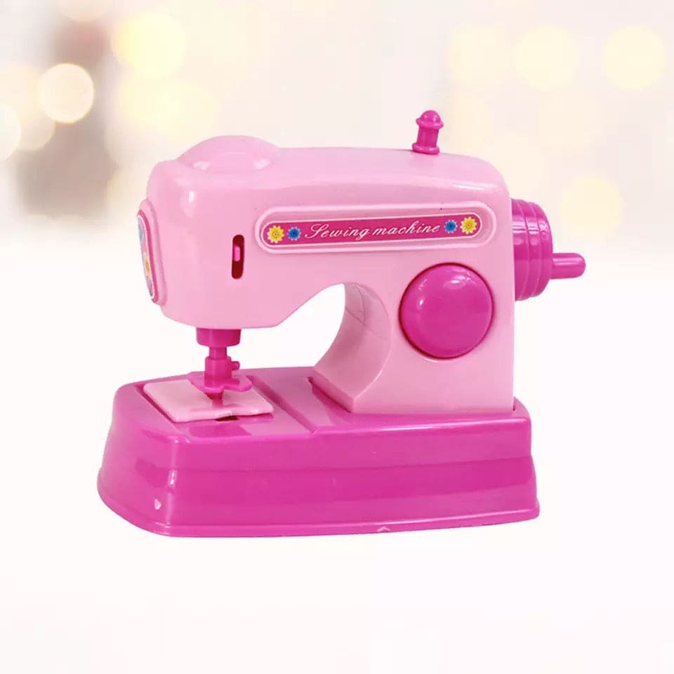 Children Kid Mini Electrical Sewing Machine Toy, Miniature Household Kids Toys, Education Gifts For Girls Children Kid Mini Electrical Sewing Machine Toy, Miniature Household Kids Toys, Education Gifts For Girls